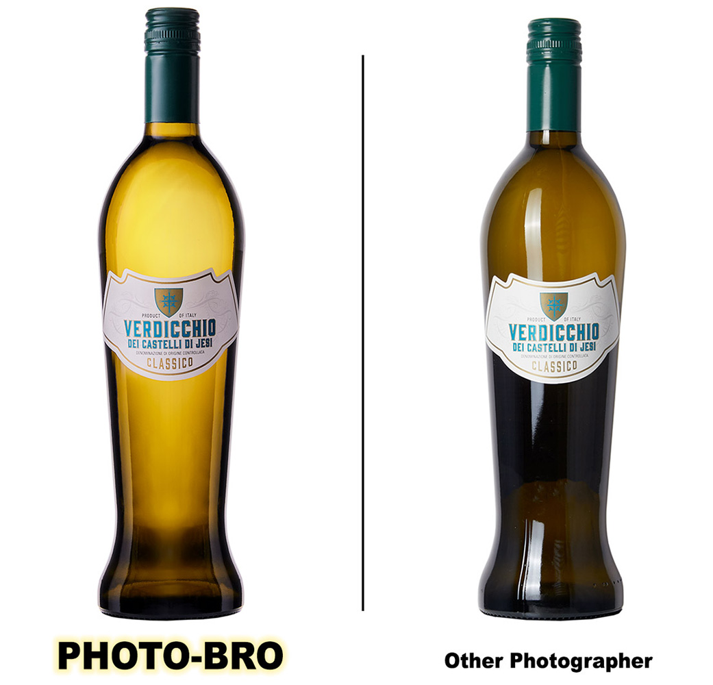 Wine Bottle Product Photography by Photo Bro